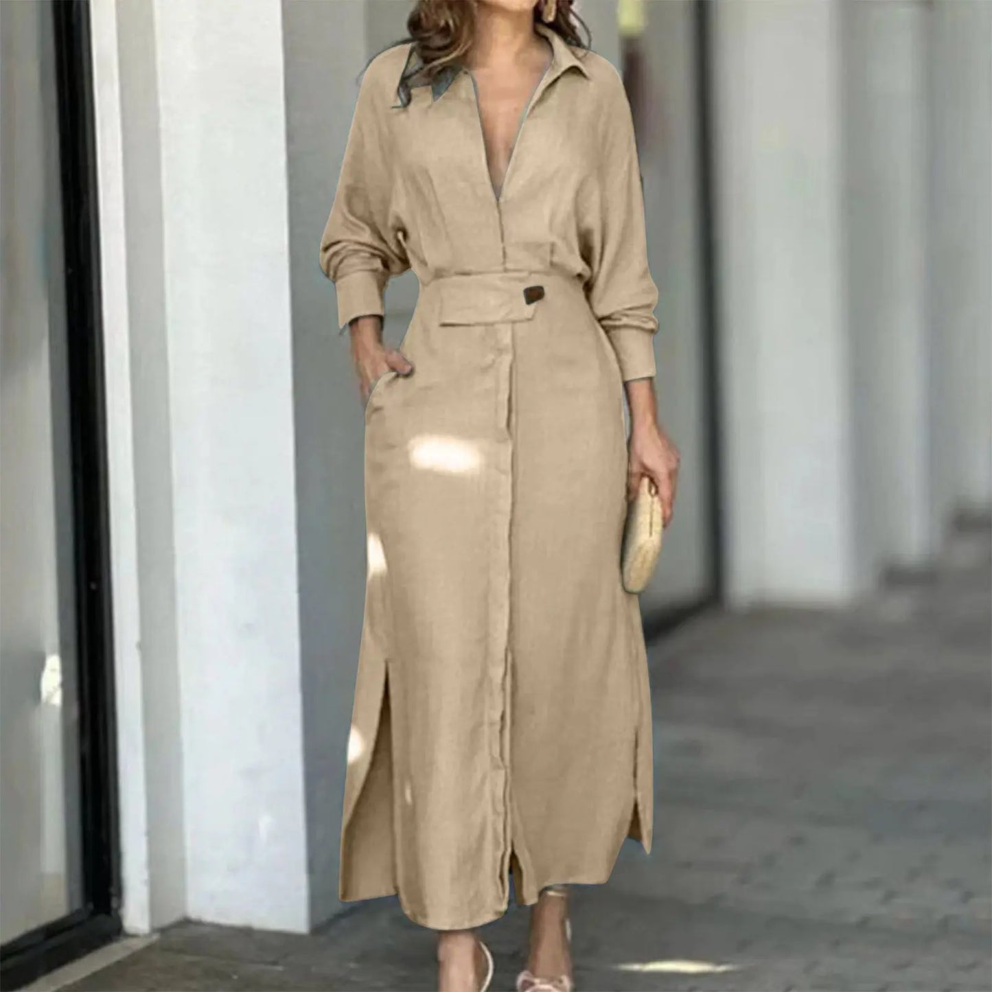 Vestido York ™ - Camisero Elegante y Clasico