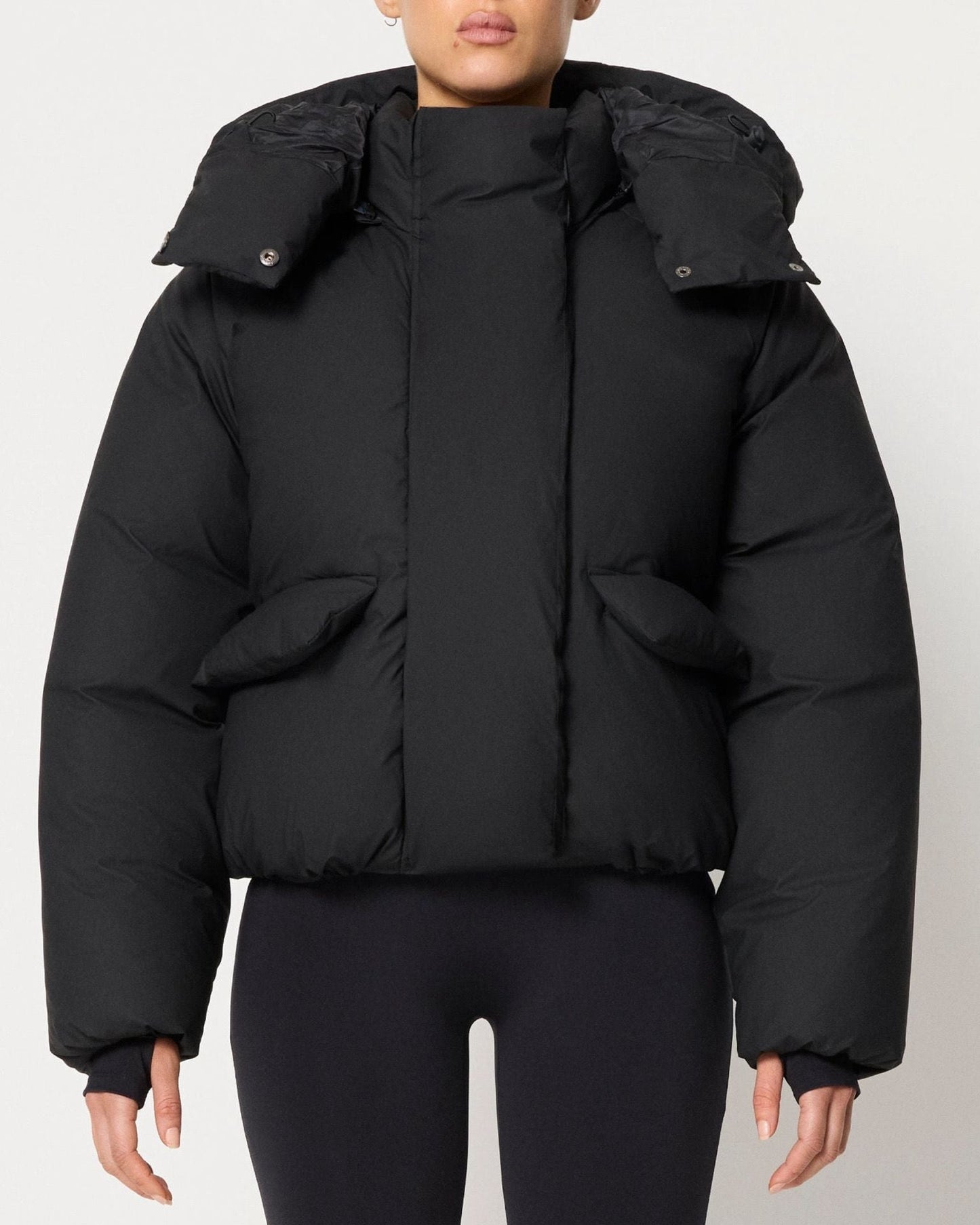 Chaqueta acolchada extragrande Lea